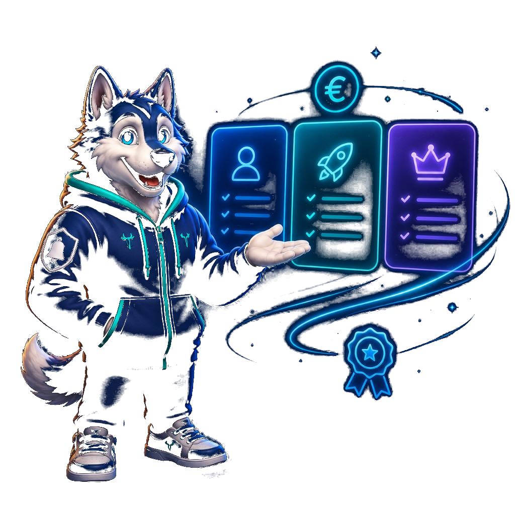 Mascotte Willy Push dà il benvenuto al piano Free