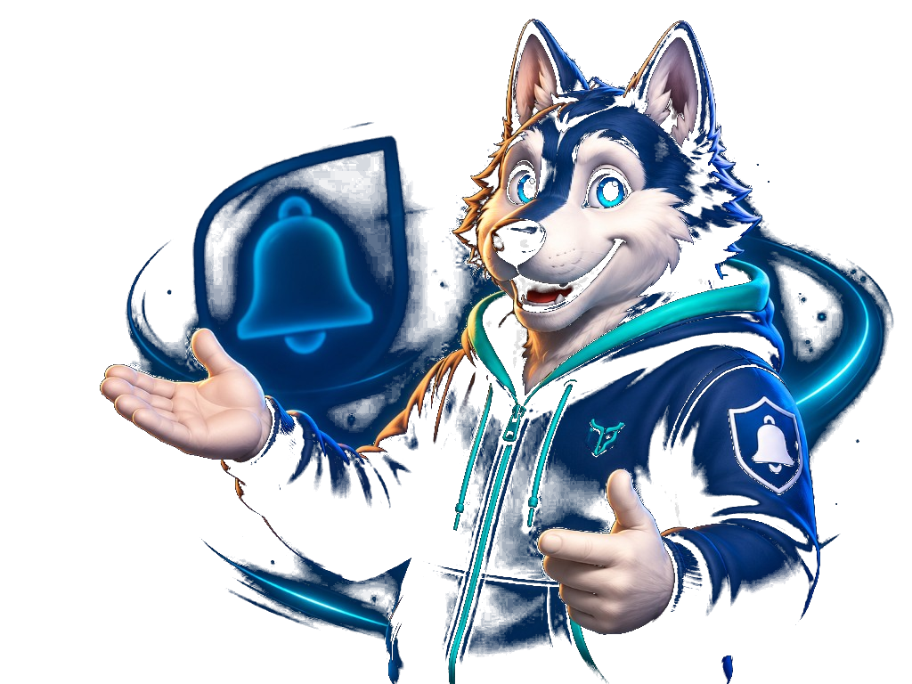 Mascotte Willy Push presenta come funzionano le notifiche push